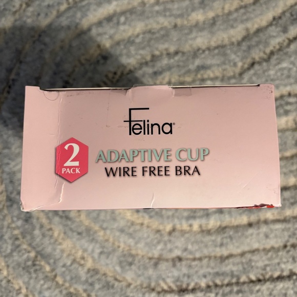 NWT Felina Adaptive Cup Wire Free Bra 2Pack Size Medium - Picture 4 of 7